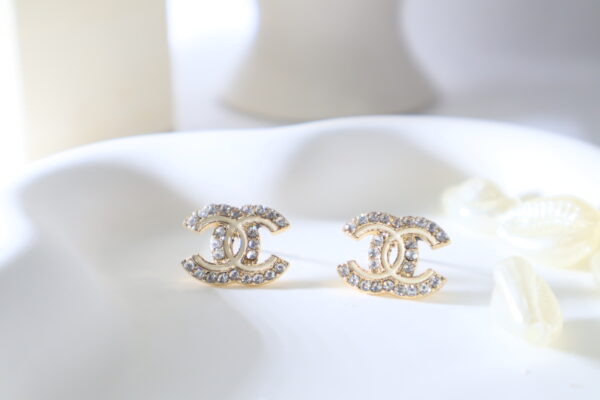 Chanel CC Logo Studs