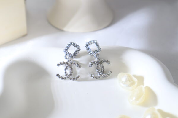 Coco Chanel Mark Drop Studs - Image 3