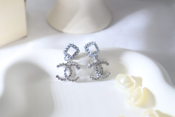 Coco Chanel Mark Drop Studs