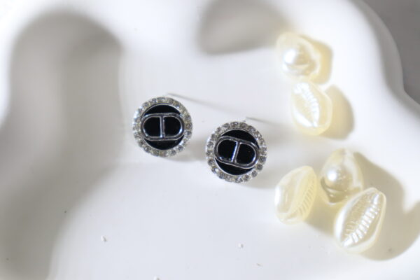 Christian Dior CD Logo Studs - Image 2