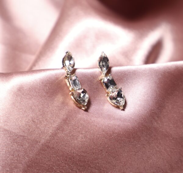 Rhinestone Earrings - Image 3