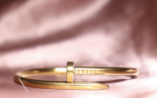 Cartier Nail Bracelet - Gold Tone - Image 2